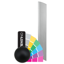 TF-3621 endcap right with covercap for stairway, aluminum RAL matt