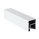 LAZORTRACK 42x48mm L=2500mm aluminum mill finish