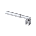 Reinforcement set Ø19mm adjustable 720-1020mm glass-wall 90° glass 6/8/10mm, brass chrome plated