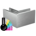 TF-3620 utvendig hjørne 90°, aluminium RAL blank