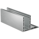 TF-3620 Glass profile L=200mm aluminum natural anodized