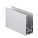 TL-6000 Glass profil L=200mm aluminium natur eloksert
