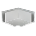TL-3030 Outside corner 90° aluminum natural anodized