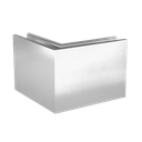 TL-3120 Utsida hörna 90° aluminium natur anodiserad
