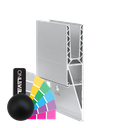 TL-3121 Glass profile L=2500mm aluminum RAL mat