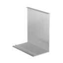 TL-3121 Covercap half height L=2500mm aluminum natural anodized