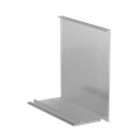 TL-3121 Covercap full height L=2500mm aluminum natural anodized