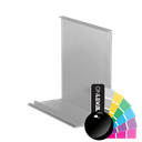 TL-3121 Covercap full height L=2500mm alum. RAL shiny