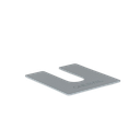 Shims 1mm, plast