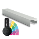 Top-dæk 1.0kN, B=15mm, L=5000mm aluminum RAL mat strukturlak