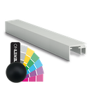 Top-dekke 1.0kN, B=15mm, L=5000mm aluminum RAL matte