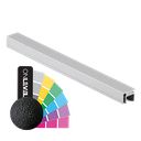 Top-dekke 3.0kN, B=3mm, L=5000mm aluminum RAL strukturerert