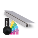 Gulv-forbinding 3.0kN, B=20mm, L=5000mm aluminum RAL matte