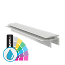 Top-cover 3.0kN, vandret B=2mm aluminum RAL ARMOR, pulverlakeret overfladebeskyttelse