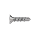 selv skærende skrue Ø4.2x19mm undersænkede AISI 316